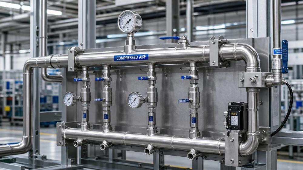 Welded Compressed Air Manifold Selection Guide for Pressure Stability and Leaks Welded Compressed Air Manifold Selection Guide for Pressure Stability and Leaks