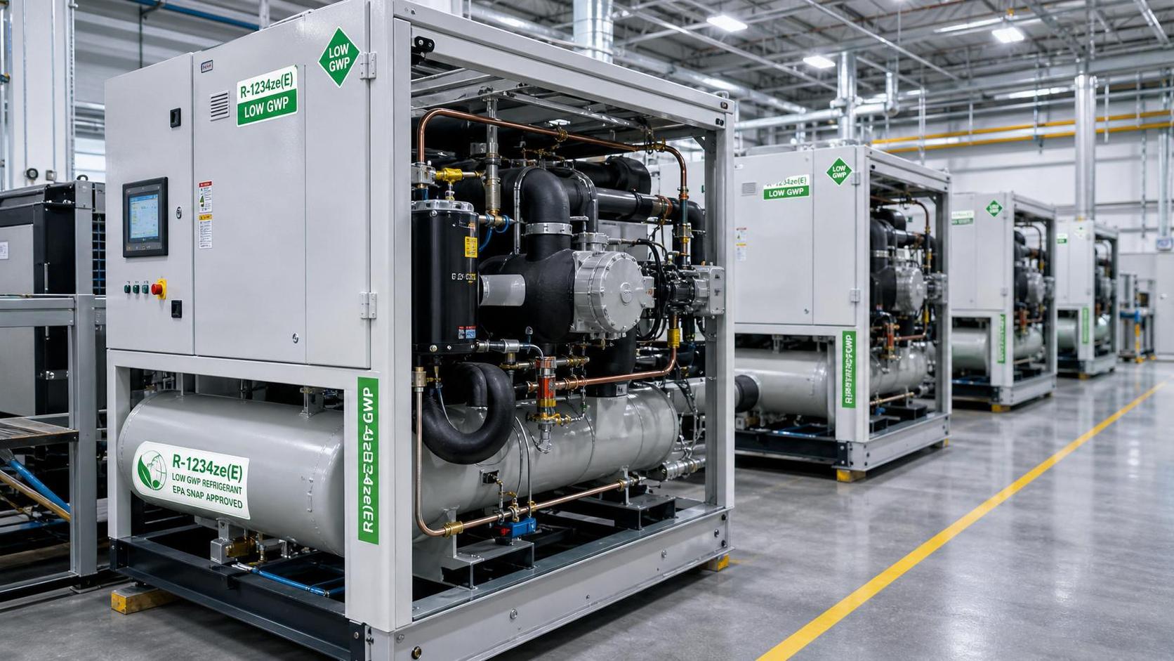 EPA Clears R-1234ze(E) for Industrial Chillers