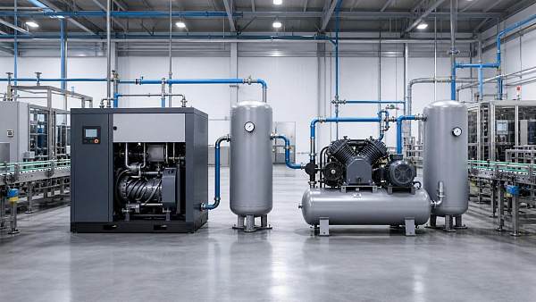 Screw vs Piston Air Compressors for Stable Plant Output