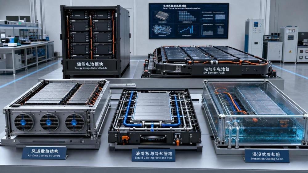 Thermal Management for Batteries: Cooling Methods Compared Thermal Management for Batteries: Cooling Methods Compared