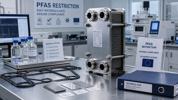 EU REACH Restricts PFAS Seals for Plate Heat Exchangers