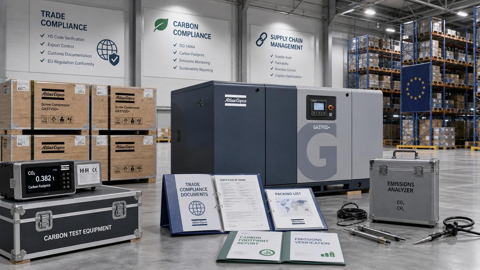 EU Opens China Screw Compressor Review With Carbon Rule