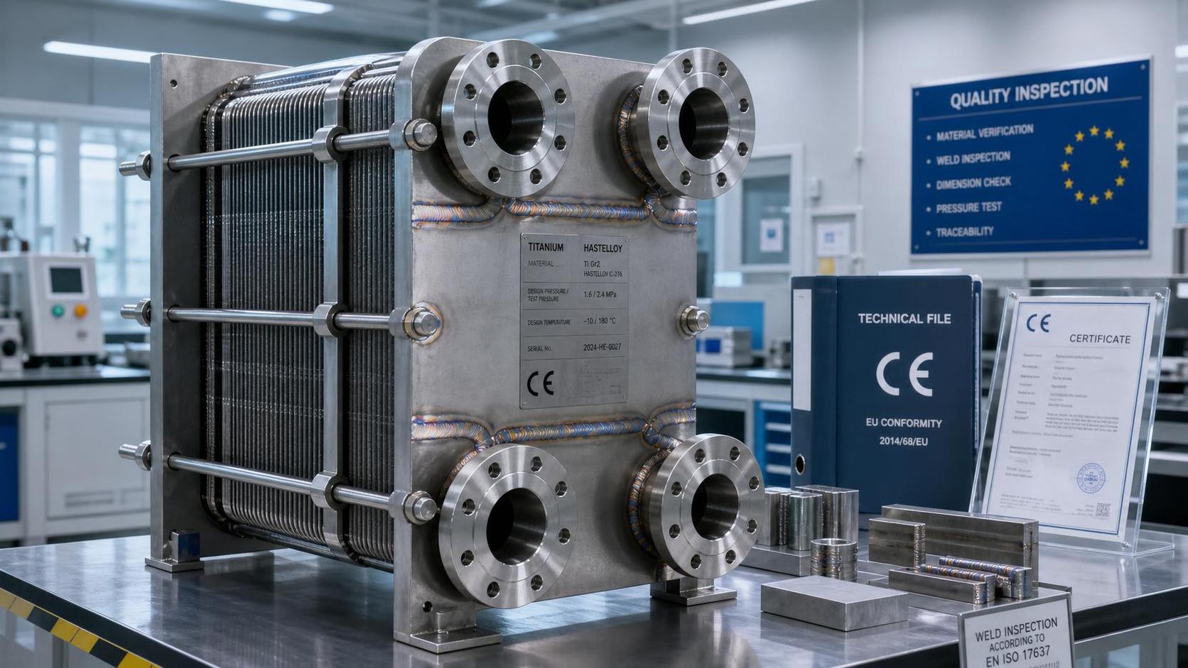 DIN EN 13445-6:2026 Tightens Plate Exchanger CE Rules