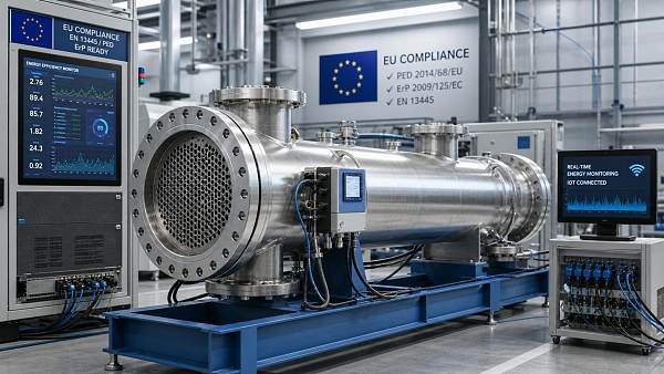 EU Rule Requires Digital Energy Monitoring for Shell & Tube Heat Exchangers