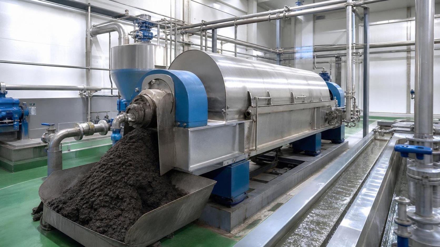 Centrifugal Dewatering Wastewater Sludge: What Affects Cake Solids Most?