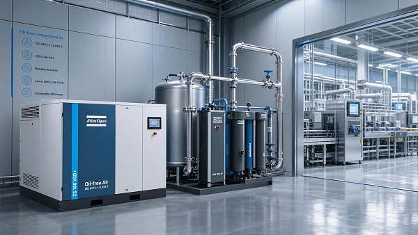 Compressed Air Solutions: When Oil-Free Systems Lower Total Operating Cost