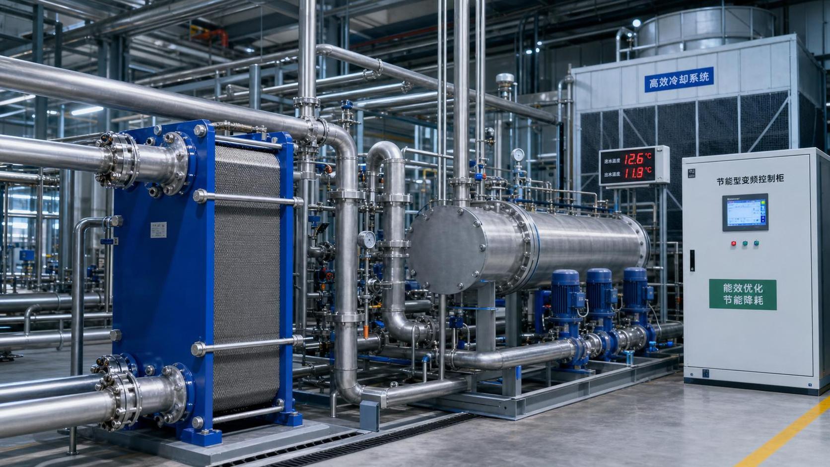 Energy-Efficient Heat Exchange for Process Cooling: Cost vs Payback
