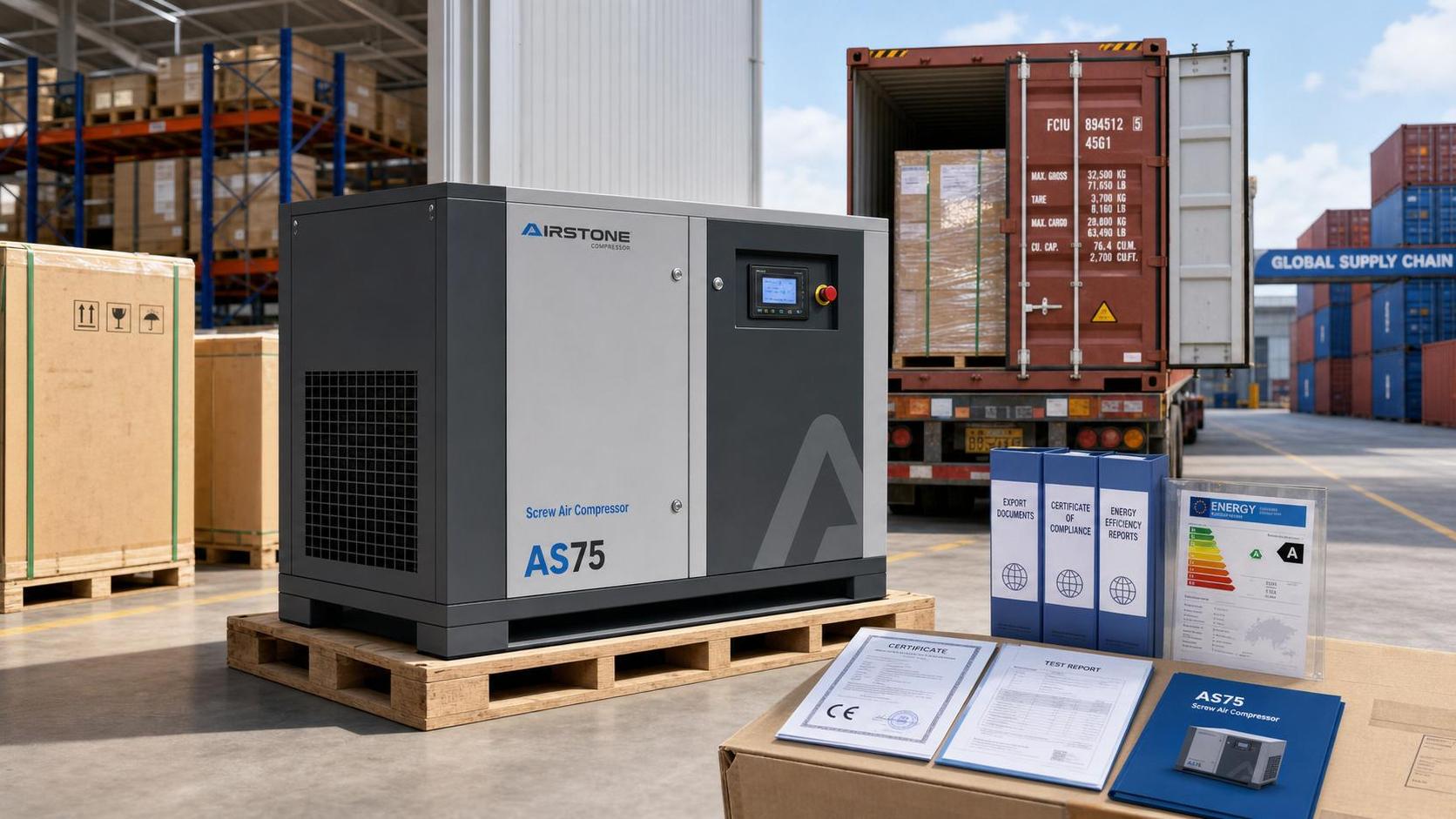 China Tightens Export Filing for Screw Compressors