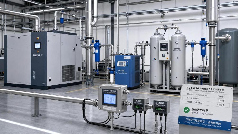How to Evaluate a Clean Compressed Air Systems Supplier for ISO 8573-1 Compliance
