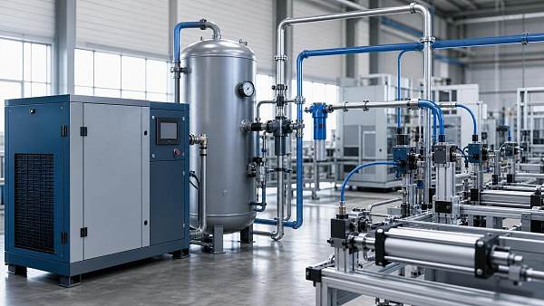 How to Size Air Compressor Systems for Pneumatics by Flow and Pressure Demand