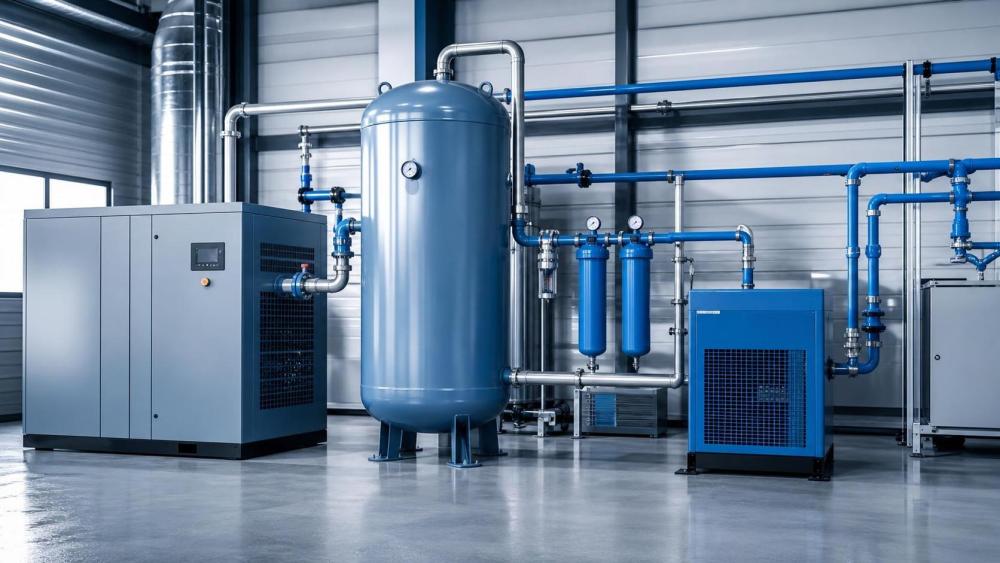 How to Size a Compressed Air Equipment Receiver Tank for Stable Pressure