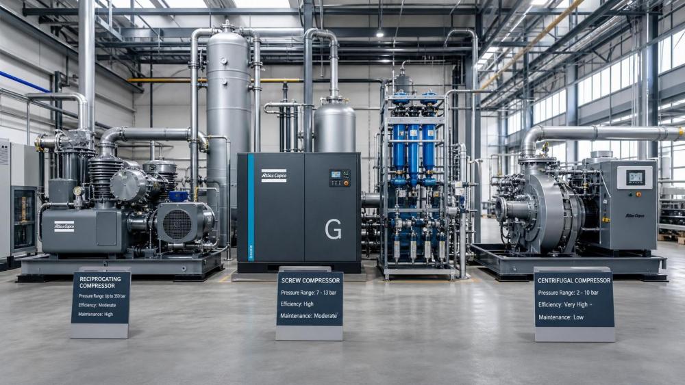 Compression Technology Guide: How to Compare Efficiency, Pressure Range, and Maintenance Needs