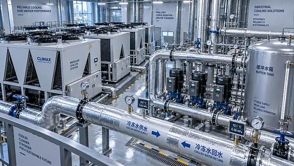 How to size an industrial cooling system for peak process loads