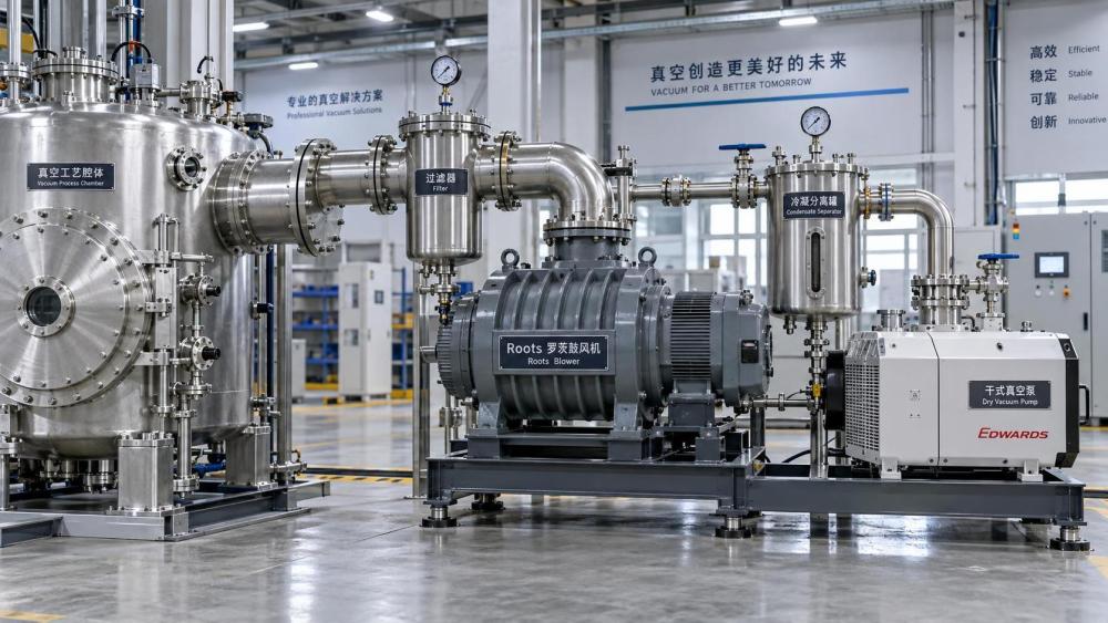 How to size a Roots blower for vacuum process equipment