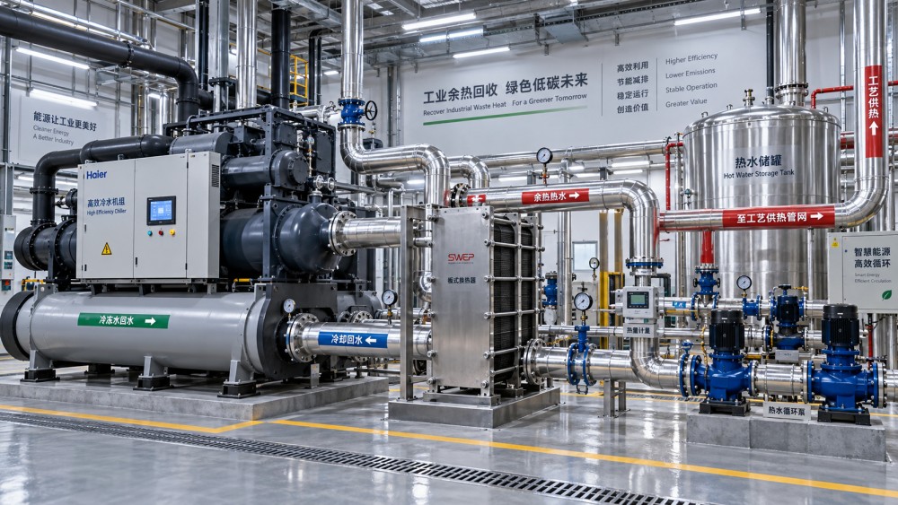 When does industrial cooling heat recovery pay back in energy savings? When does industrial cooling heat recovery pay back in energy savings?