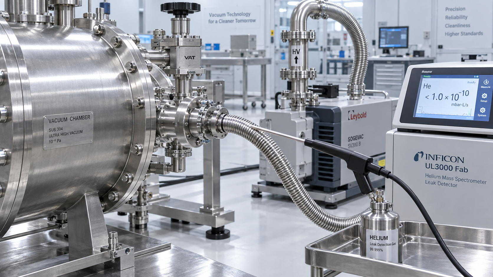 How to find leaks in vacuum pump systems before pump performance drops