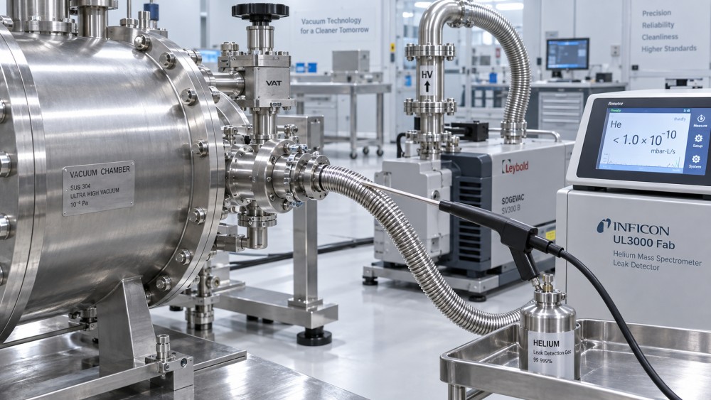 How to find leaks in vacuum pump systems before pump performance drops How to find leaks in vacuum pump systems before pump performance drops