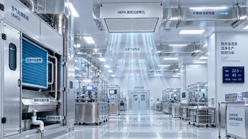 How cooling system design affects cleanroom contamination control How cooling system design affects cleanroom contamination control