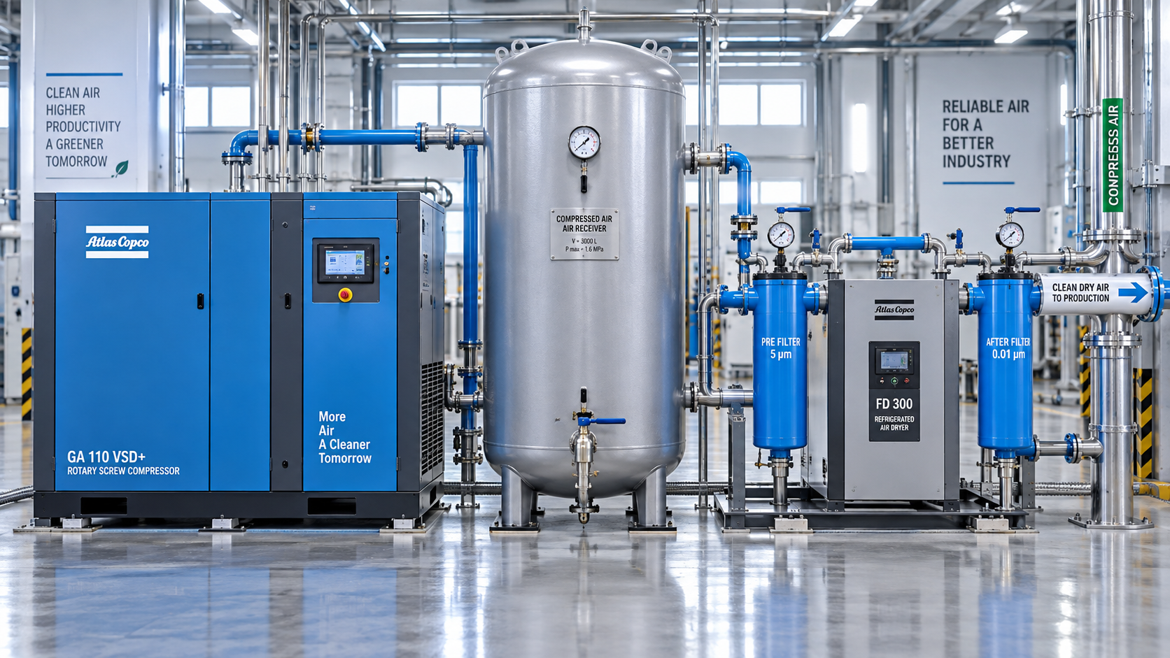 Industrial Compressor Selection: Matching Flow, Pressure, and Duty Cycle