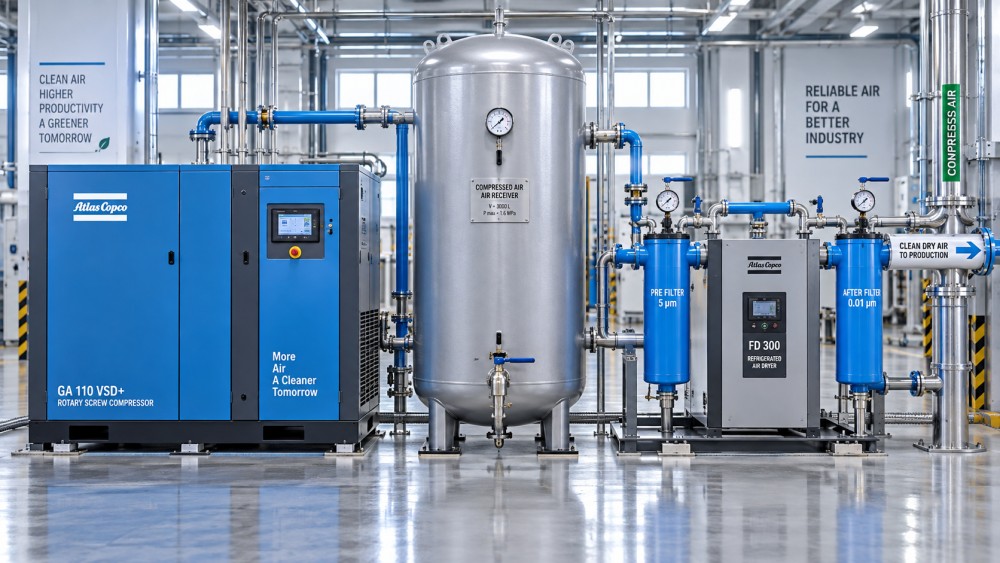 Industrial Compressor Selection: Matching Flow, Pressure, and Duty Cycle Industrial Compressor Selection: Matching Flow, Pressure, and Duty Cycle