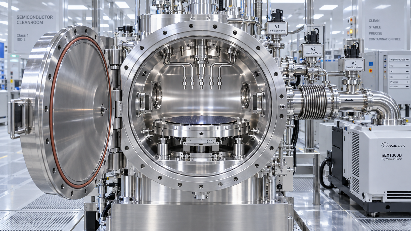 How Can Contamination Be Prevented in a Semiconductor Vacuum Chamber?