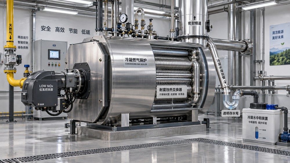 Can Condensing Boilers Cut NOx Emissions Without Creating Corrosion Risks?