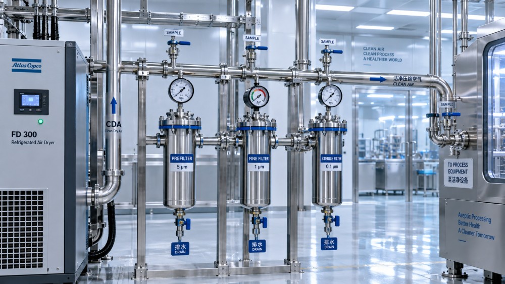 How to verify compressed air cleanroom standards before installation