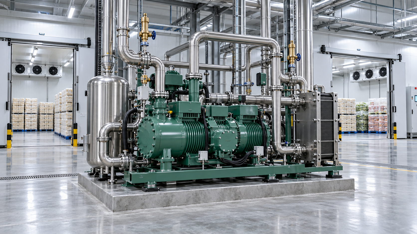 Selecting Environmentally Friendly Refrigerants for Food and Cold Storage Sites