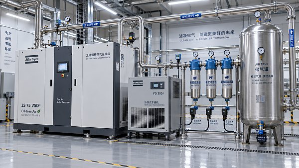 What determines the price of pure air compression systems?