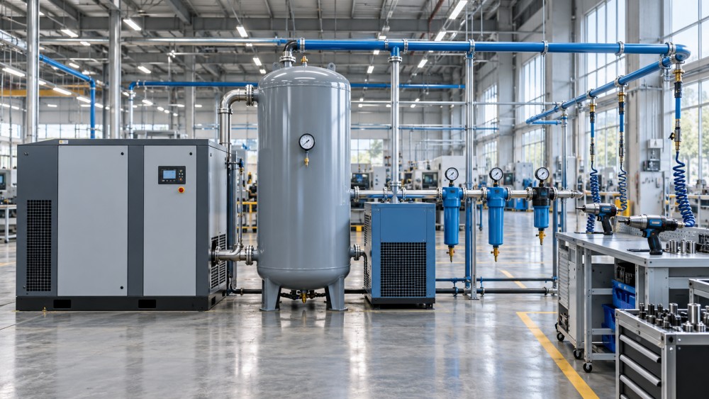 How to size compressed air equipment for pneumatic tools How to size compressed air equipment for pneumatic tools