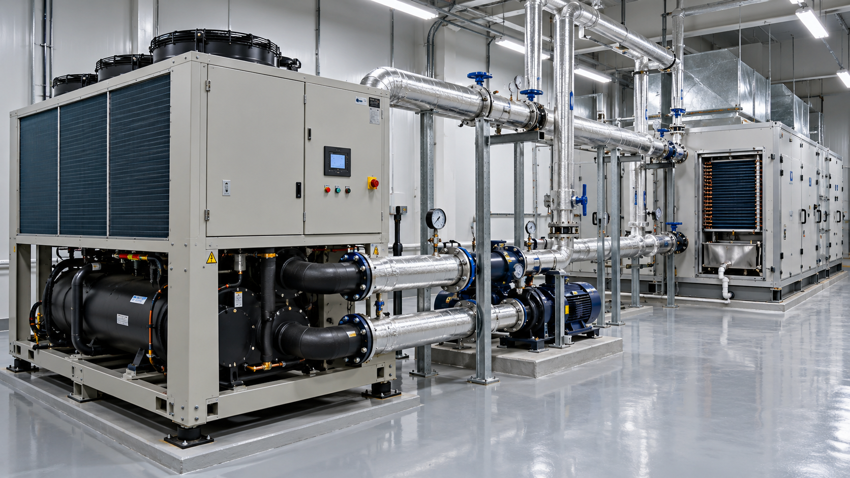 How to size a chiller for pharmaceutical cleanroom temperature control