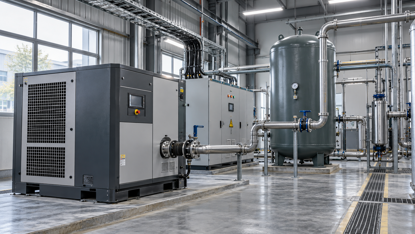 How electricity prices shape industrial compressed air price trends