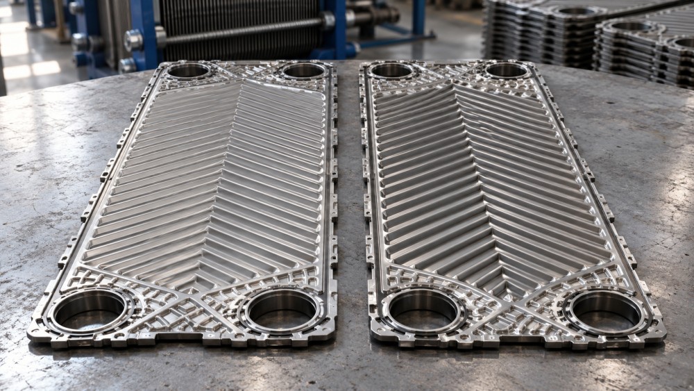 How corrugation angle affects heat transfer in plate heat exchangers How corrugation angle affects heat transfer in plate heat exchangers