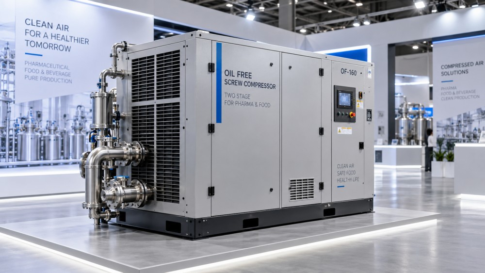 AIRERA Showcases TUV Class 0-Certified Oil-Free Screw Compressor at COMVAC AIRERA Showcases TUV Class 0-Certified Oil-Free Screw Compressor at COMVAC