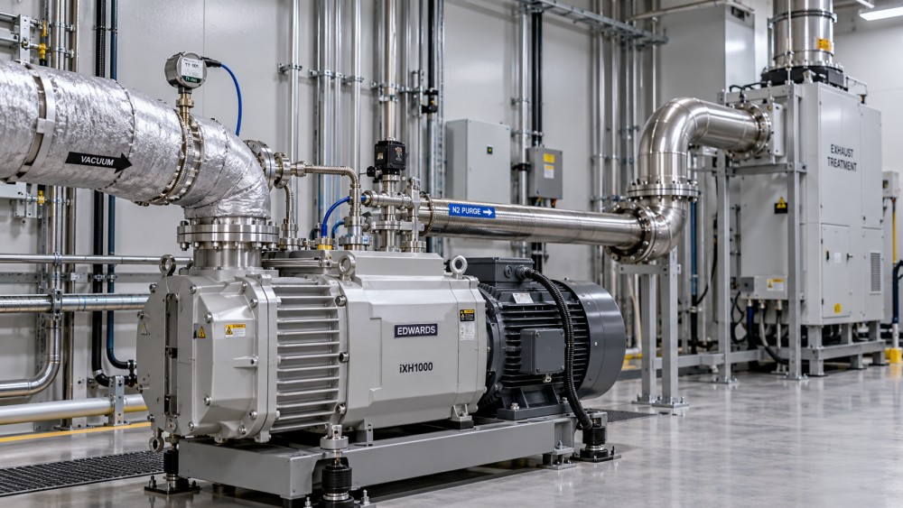 Can oil-free vacuum pumps handle semiconductor etching gases? Can oil-free vacuum pumps handle semiconductor etching gases?