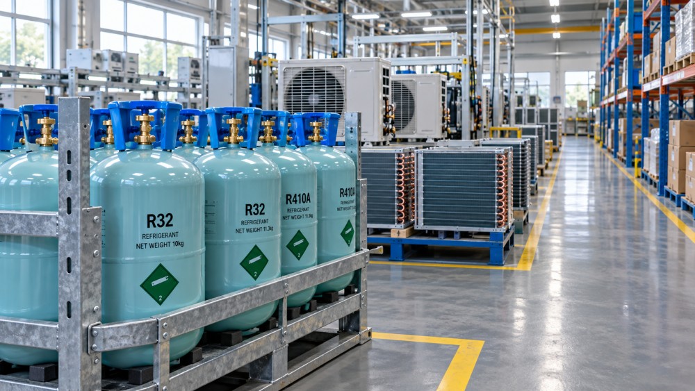 Q4 Refrigerant Contract Prices Rise CNY 500/Tonne; October AC Production Plans Released