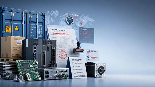 Trade Tariffs and Motion Controller Sourcing: What Changed This Year
