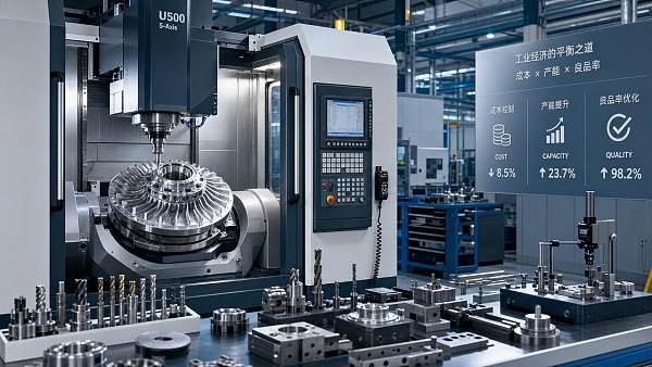 Industrial Economics of 5-Axis CNC: Cost vs Output in 2026