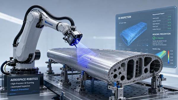 Aerospace Robotics: When 3D Inspection Prevents Rework