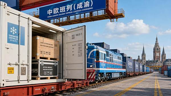 Hefei-Europe Rail Hits 6,000 Trips as Laser Equipment Freight Falls 12%