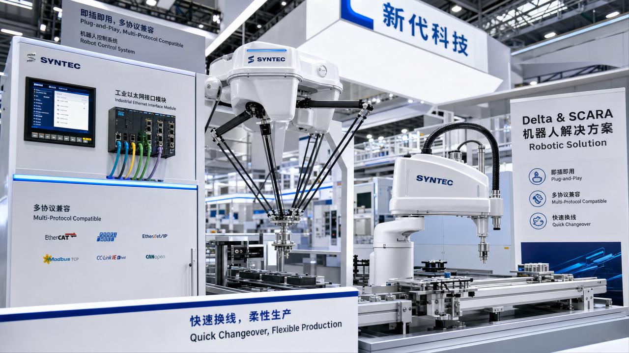 South China Robot Show Opens June 25 With Plug-and-Play Delta/SCARA Controllers