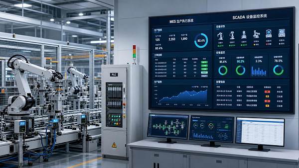 MES Systems vs SCADA: What Matters for Production Visibility