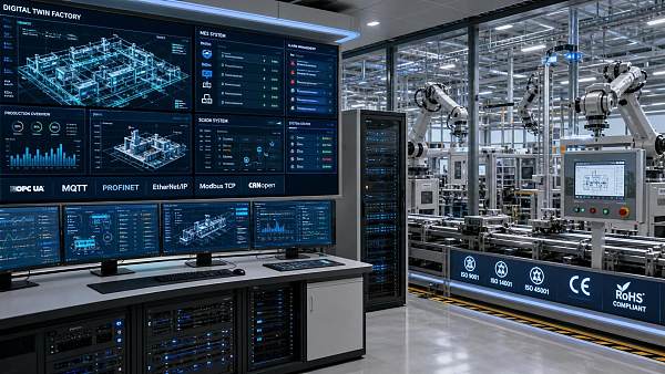 TÜV SÜD Opens Digital Twin Factory Pilot for China MES/SCADA