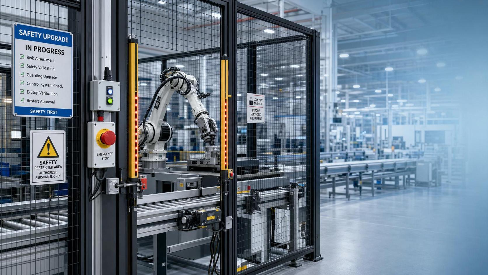 Robot Safety Systems: Key Compliance Checks Before Line Upgrades
