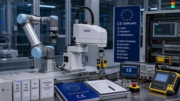 EU Safety Standard Shift Reshapes Cobot and SCARA CE Path