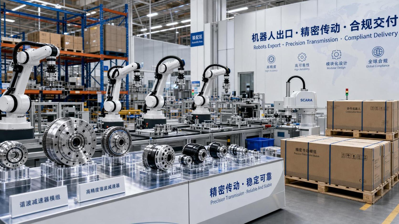 BIS Expands Harmonic Drive Controls for Cobot and SCARA Exports