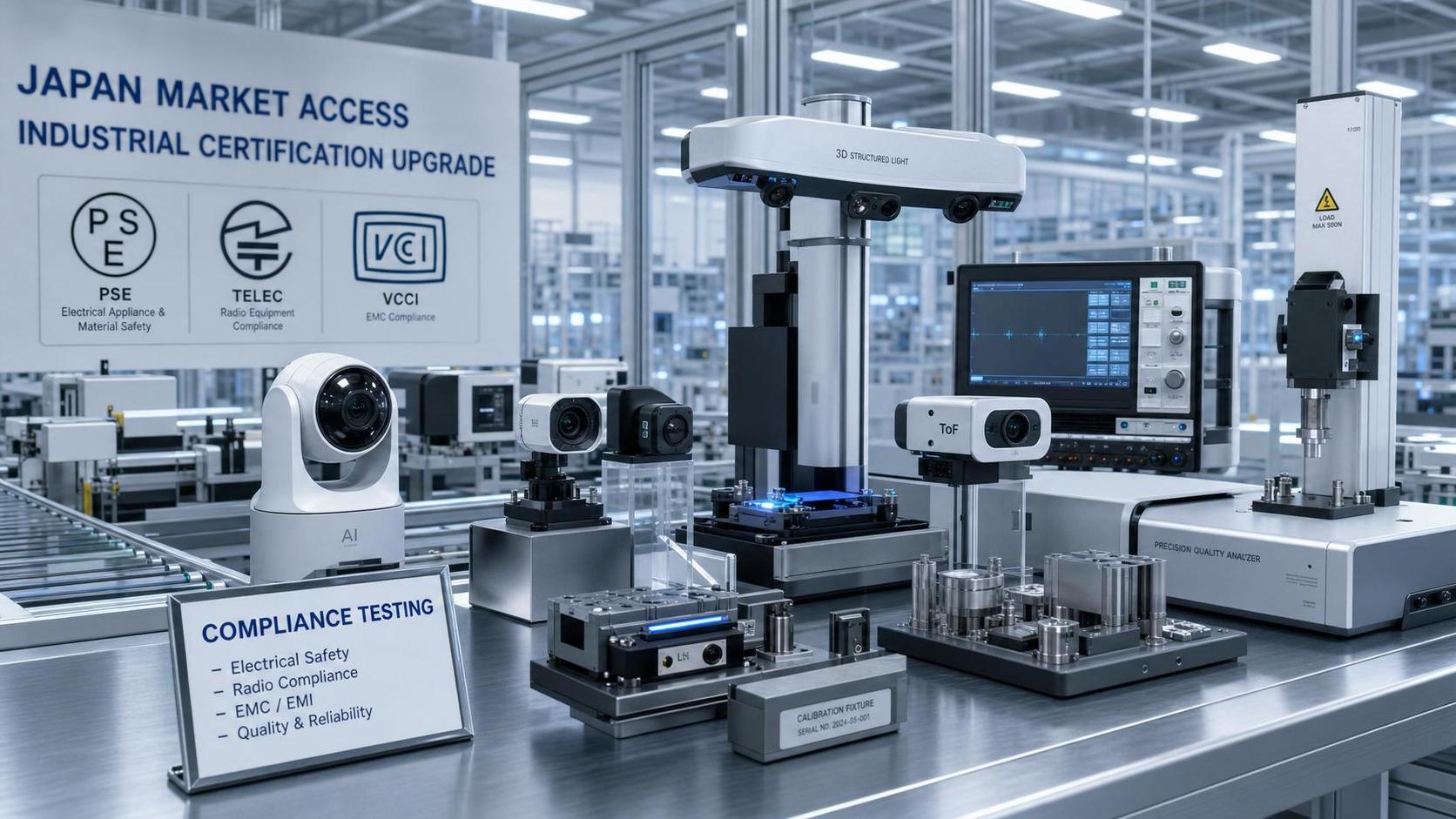Japan Adds Smart Cameras, 3D Inspection Gear to PSE