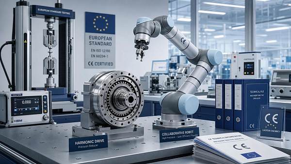 EU Rule Adds Cobot Safety Test for CE Harmonic Drives