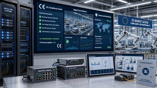 EU Sets CE Rules for Digital Twin Systems in 2026