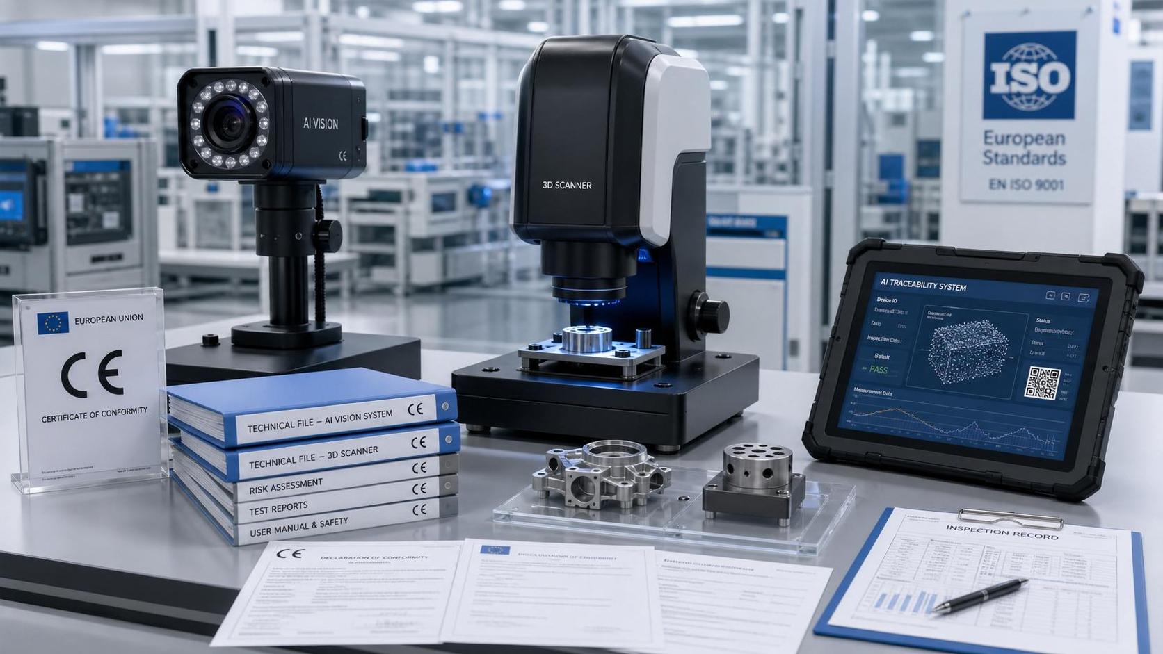 EU CE Rule Takes Effect for AI Traceability in Vision Devices
